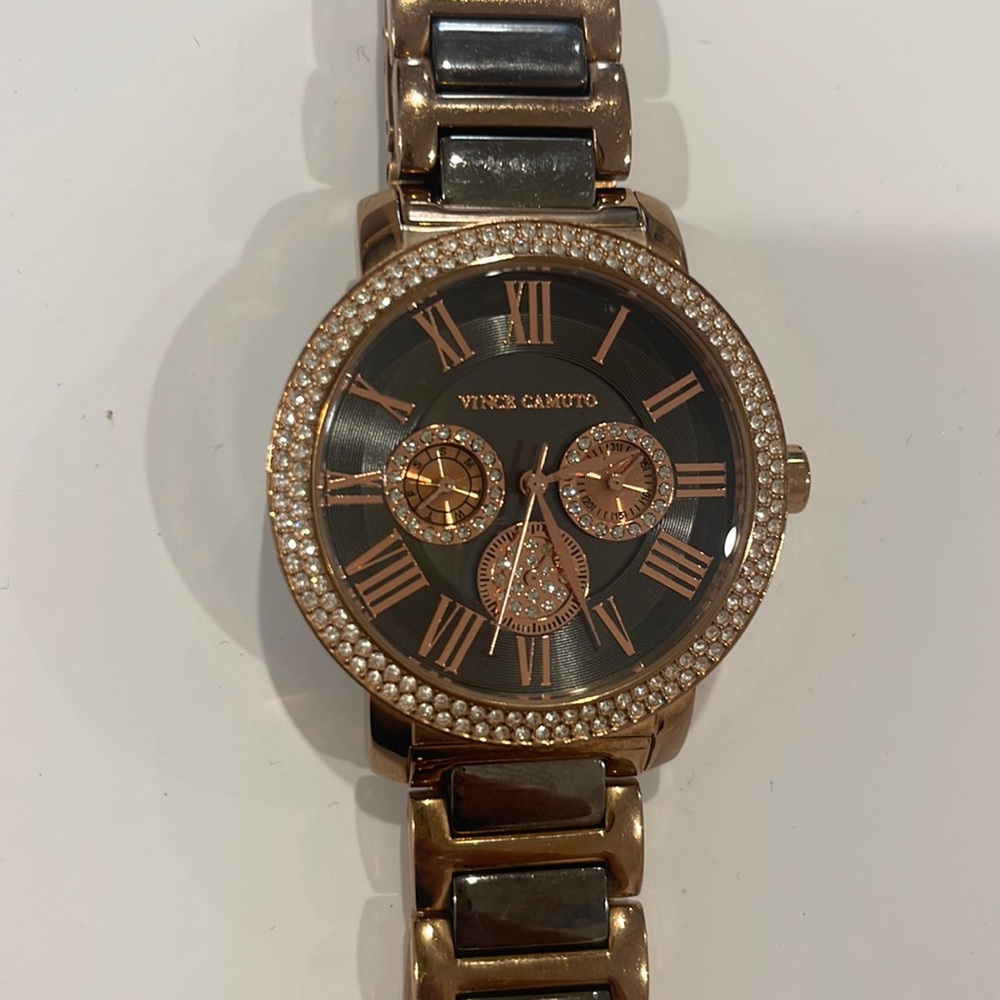 Rose Gold Vince Camuto Watch